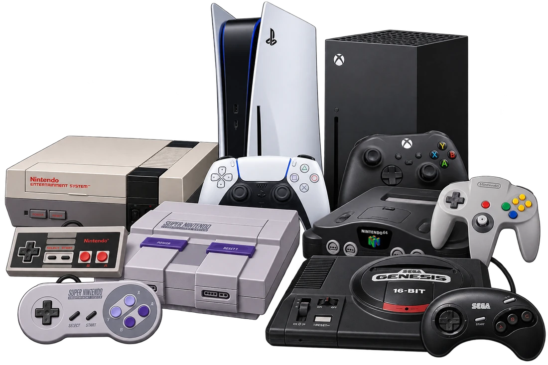 The same consoles and controllers, fixed