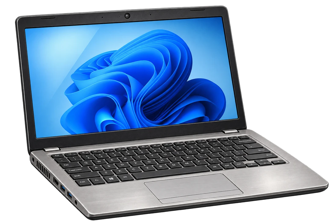 The same laptop, fixed and working