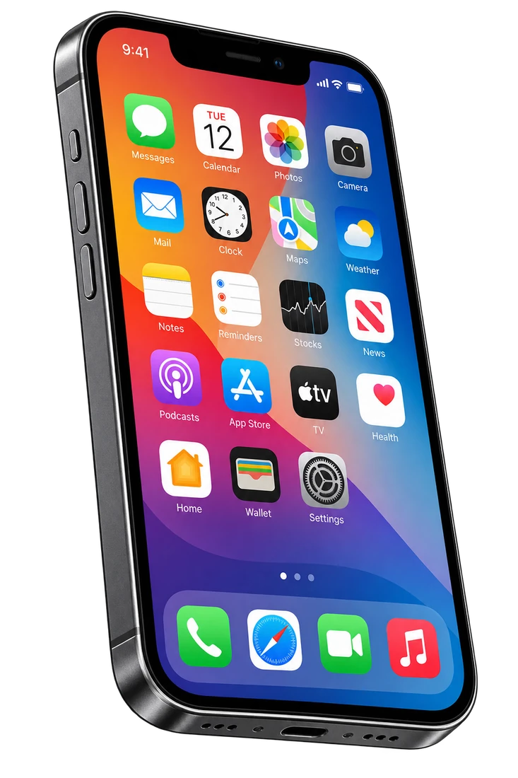 The same phone, fixed and working