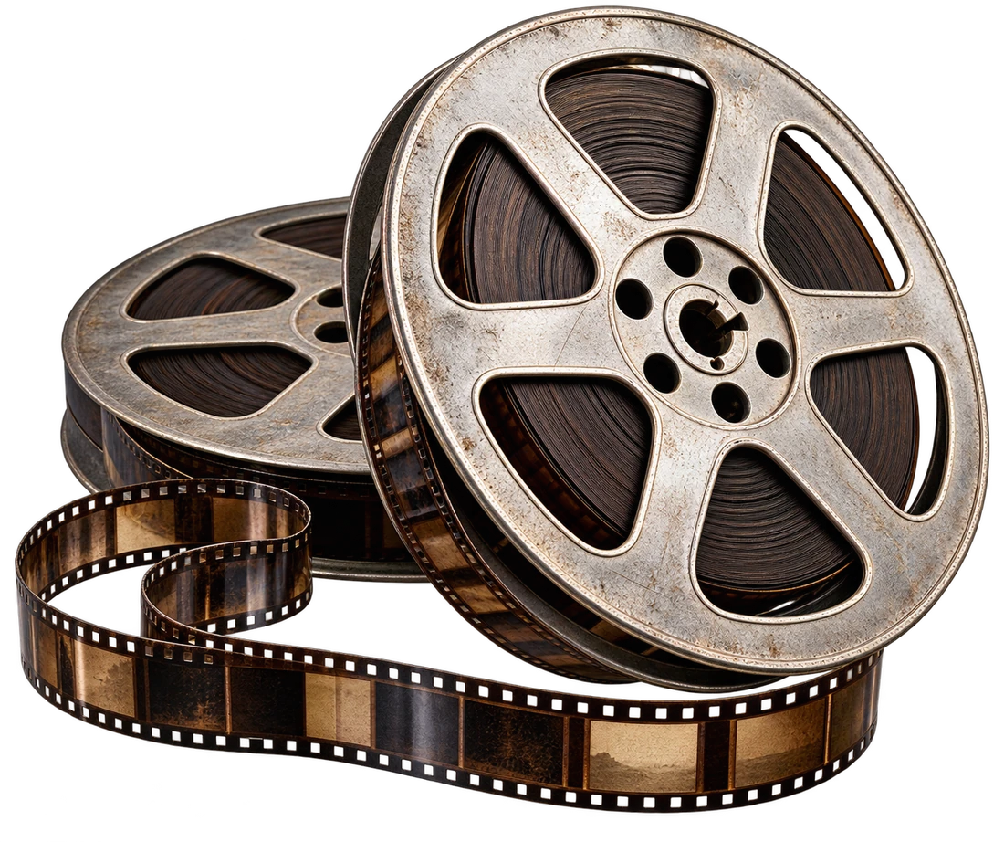 The same film reels, restored