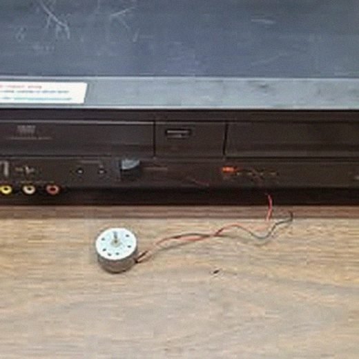 VCR unit, closed and ready to go back to its owner